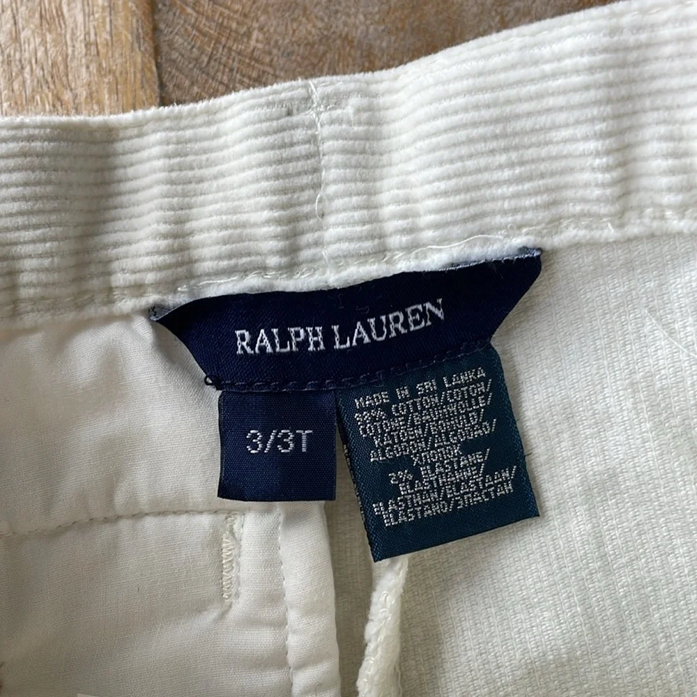 Ralph Lauren corduroy pants 3t